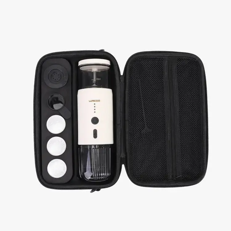 LePresso Portable Espresso Machine compatible with both coffee powder and Nespresso pods