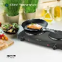 Green Lion Electric Stove Double Hot Plate - Black