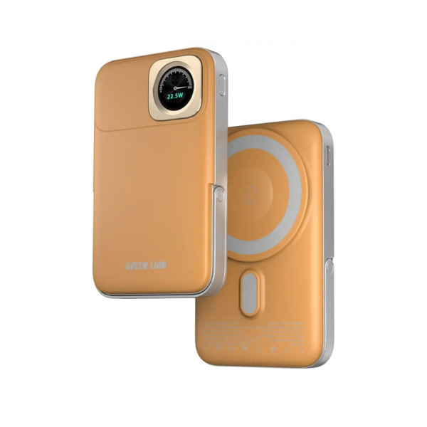 Green Lion Volt Gauge 10000mAh Power Bank PD 22.5W - Orang