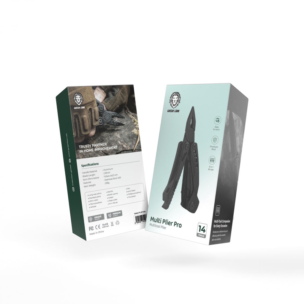 Green Lion Multi Plier Pro - Black