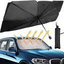 Green lion Car Windshield Umbrella - Black