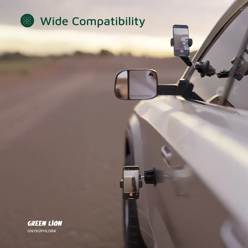 Green Lion GX-19 Universal Phone Holder - Black