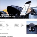 Green Lion GX-33 Auto Suction Phone Holder - Black