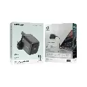 Green Lion Ultra Compact GaN Wall Charger with USB-C to Lightning Cable - Black