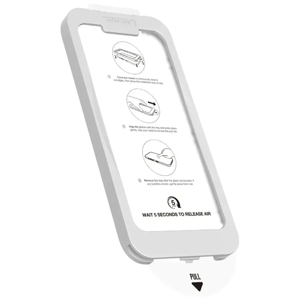 Green Lion Picasso 3D Glass with Alignment Tray for iPhone 17 Pro