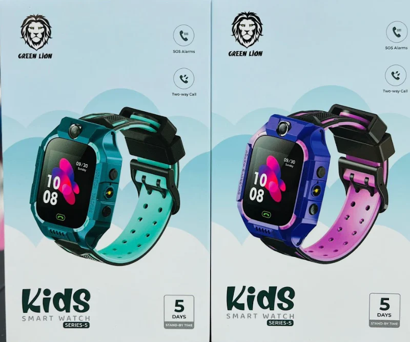 Green Lion 2G Kids Smart Watch Series 5 - Purple
