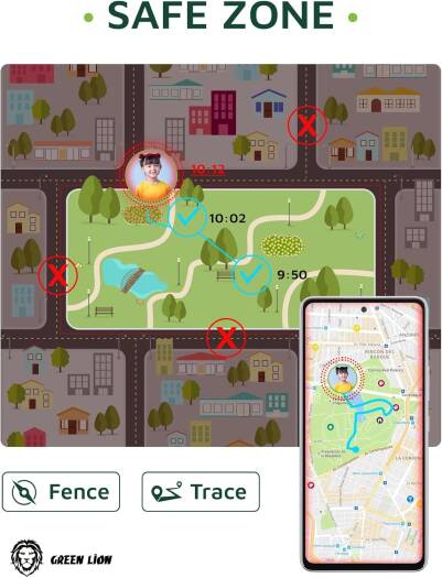 Green Lion 2G Kids Smart Watch Series 5 - Blue