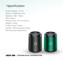 Green Lion Mini Bakhour 2 - Black