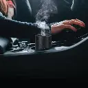 Green Lion Dune Mini Incense Burner - Black