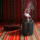 Green Lion Dune Mini Incense Burner - Black