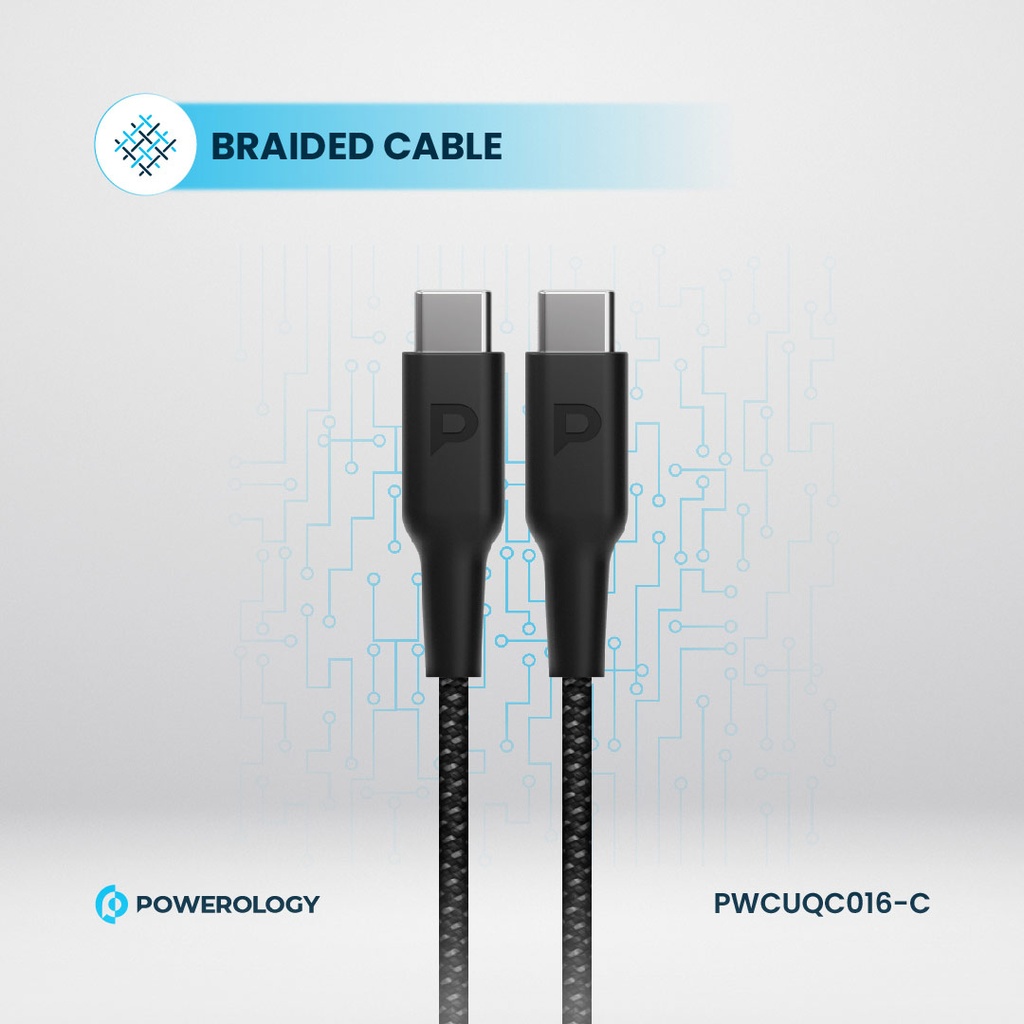 Powerology Ultra-Compact Gan Charger