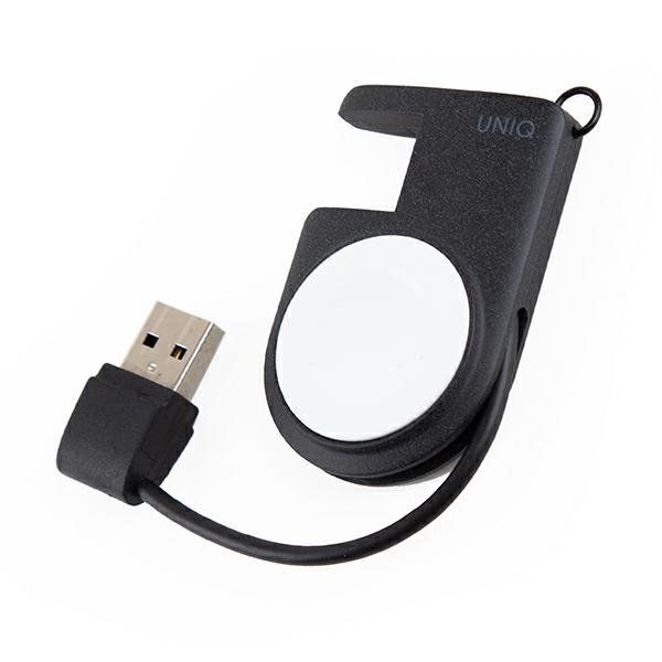 UNIQ Cove Portable Magnetic Wireless Charger Apple Watch - Black