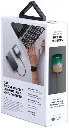 UNIQ Cable Flex USB-C-Lightning 18W nylon 30cm charcoal