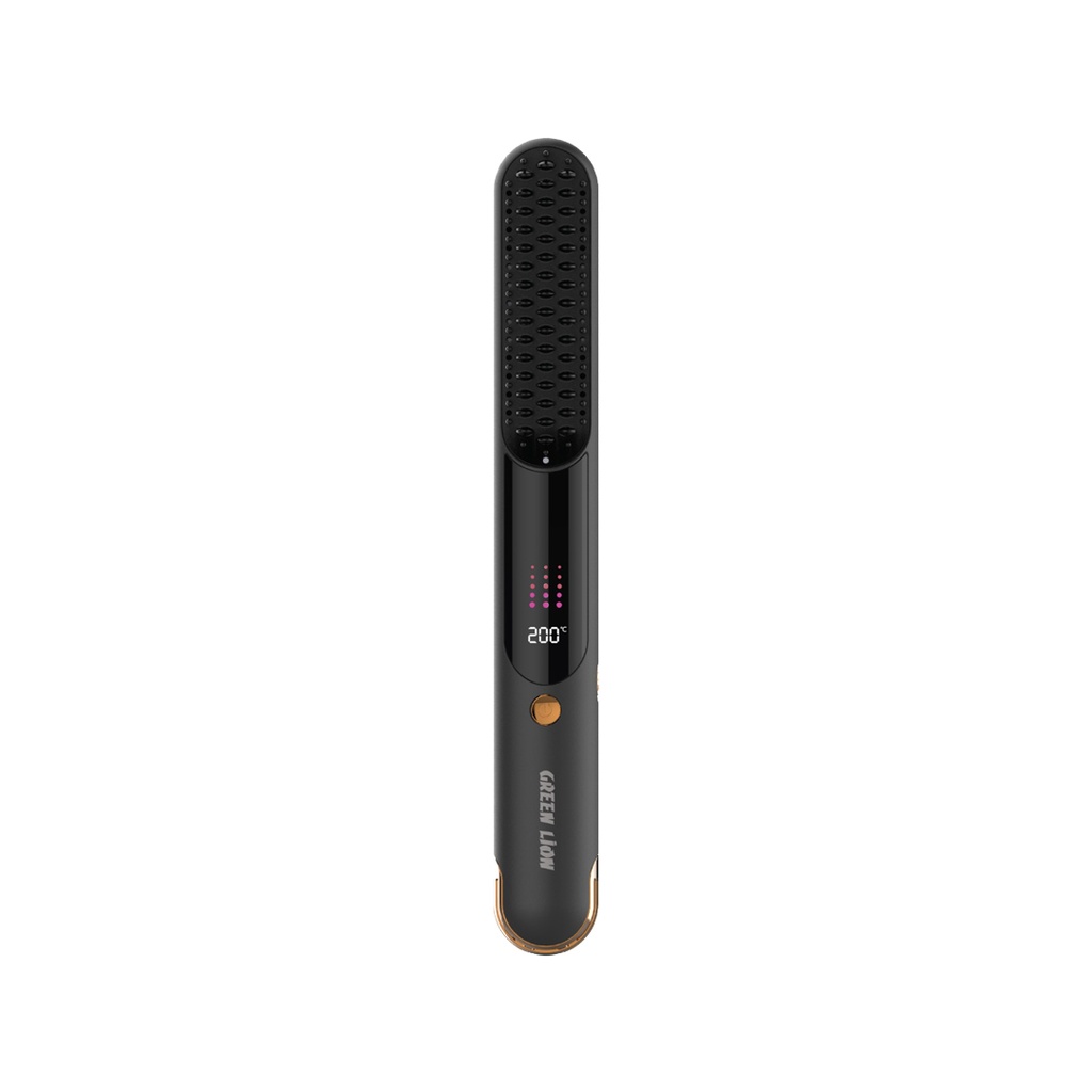 Green Lion Infrared Hair Comb - Black