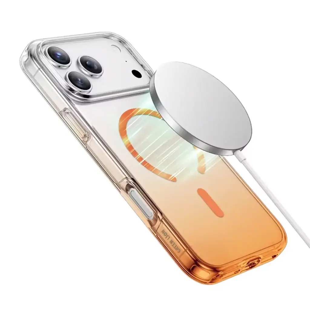 Green Lion Gradient MagSafe Case for iPhone 17 Pro