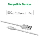 Zendure Braided Lightning Charge & Sync Cable, 1m