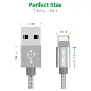 Zendure Braided Aluminum Charge/Sync Lightning Cable