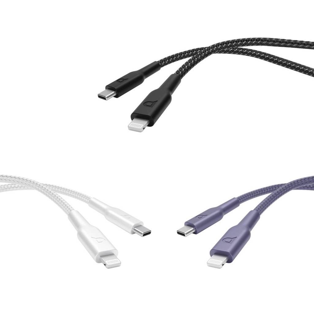 Powerology Braided Usb-C To Lightning 1.2 M