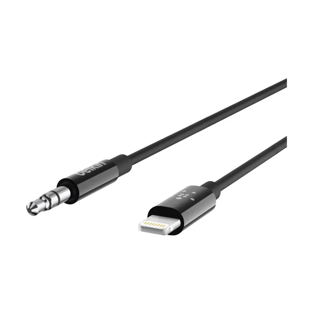 Anker 3.5mm Audio Cable With Lightning Connector Black
