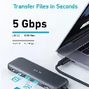 Anker 332 USB-C Hub (5-in-1) - Black