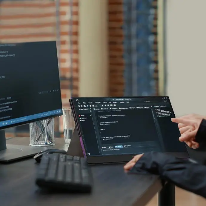 Powerology Ultra-Slim Full HD Portable Monitor