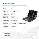 Green Lion Universal Smart Keyboard Case (Arabic & English) - Black