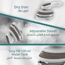 Green Lion Steam Glide Garment Steamer 1500W - White