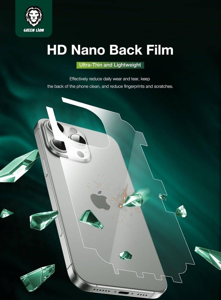 Green Lion 4 In 1 Defender Pack Privacy For iPhone16 Pro