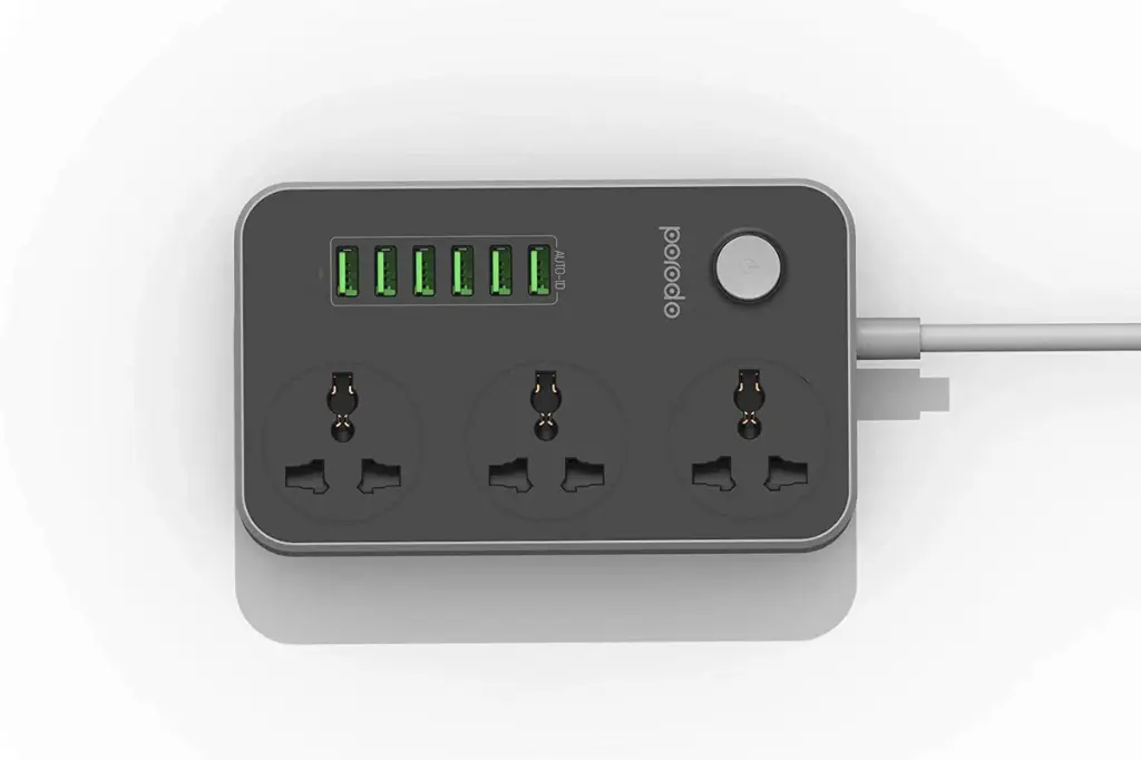 Porodo 6 Usb 3 Power sockets