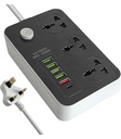 Porodo 6 Usb 3 Power sockets