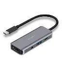 Doro 4in1 Usb-C Hub Type-C PD 100W Hdmi Usb 3.5mm