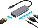 Doro 4in1 Usb-C Hub Type-C PD 100W Hdmi Usb 3.5mm