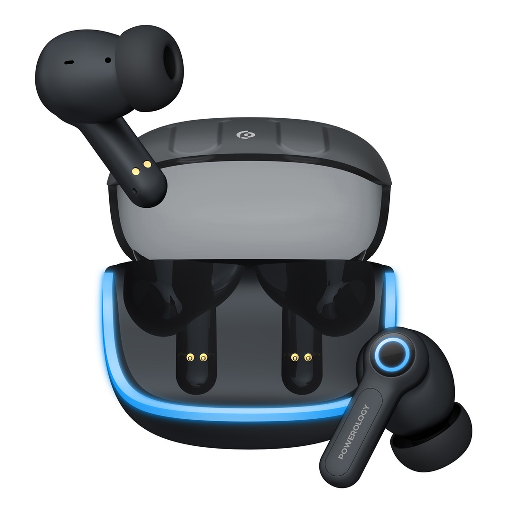 Powerology Quard Mic ENC TWS Earphone Black