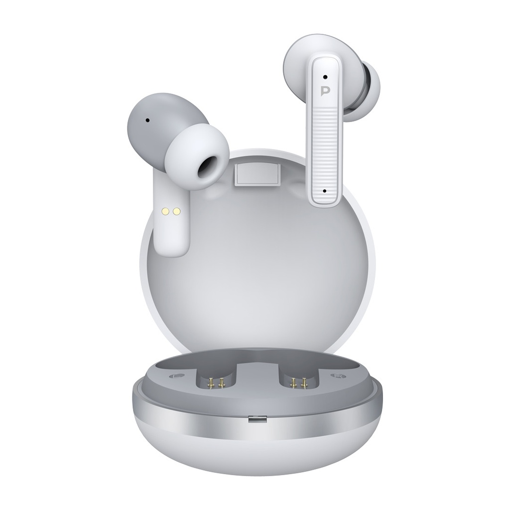Powerology TWS Earphone with Quard Mic ENC White