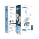 Powerology TWS Earphone with Quard Mic ENC White