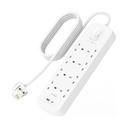 Belkin Surge PLUS Protector With USB C Port/8 Output