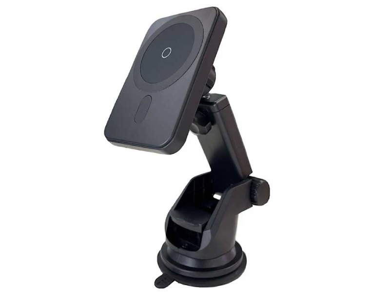 Viva Madrid Vanguard Magnetic Wireless Charge 15W + Carplug Qc3.0 Black