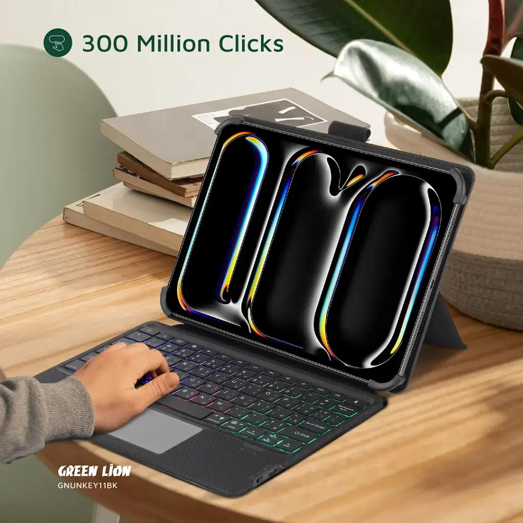 Green Lion Universal Smart Keyboard Case Arabic & English