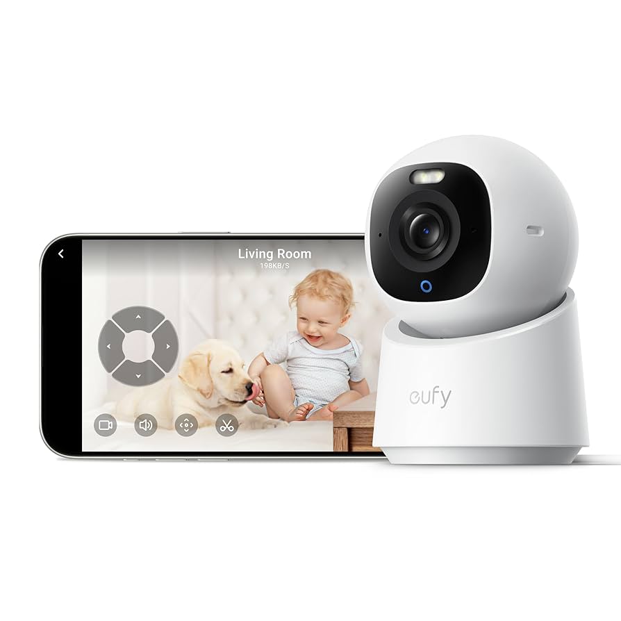 Anker Eufy Security 360° 4K Ultra HD Indoor Camera E30 - White