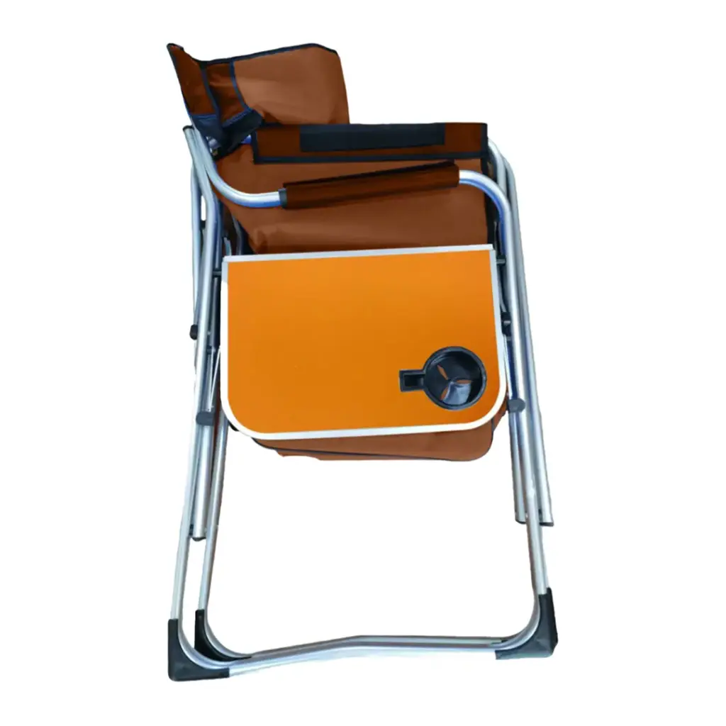 Porodo Lifestyle Outdoor Folding Director Chair - Brown