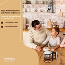 Lepresso Turkish Tea Glass Kettle - Black 