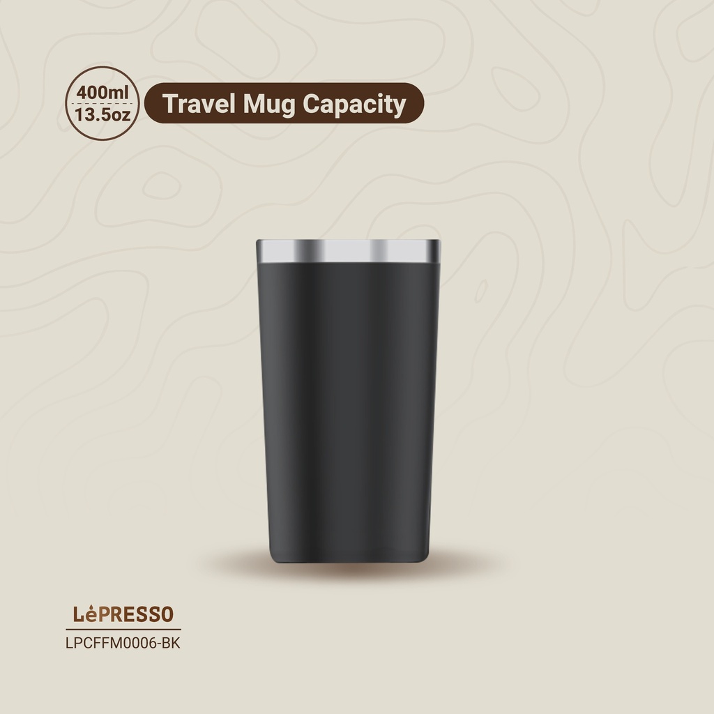 LePresso Rich Brew Coffee Machine Interactive Touch Display - Black