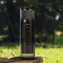 LePresso Portable Mini Espresso Machine with Travel Pouch - Black