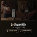 LePresso Portable Mini Espresso Machine with Travel Pouch - Black