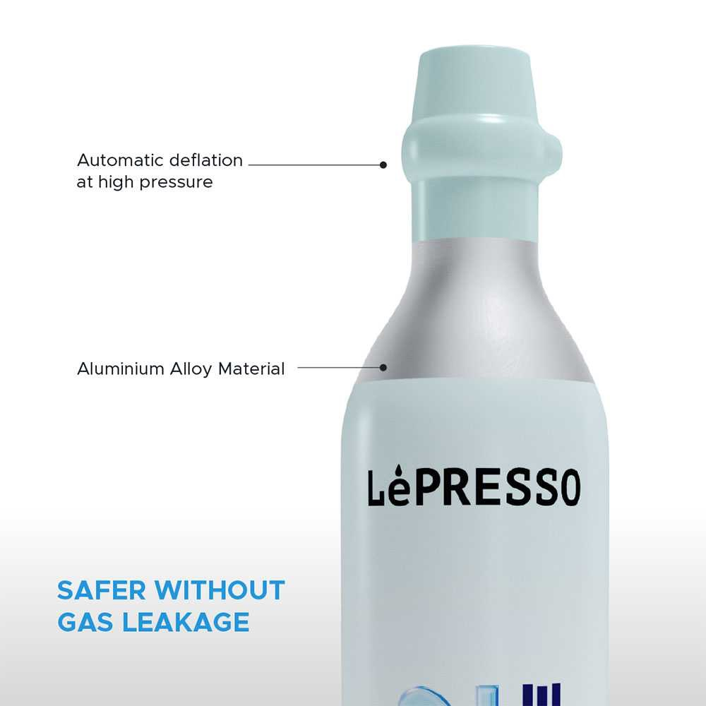 Lepresso CO2 Capsule Silver