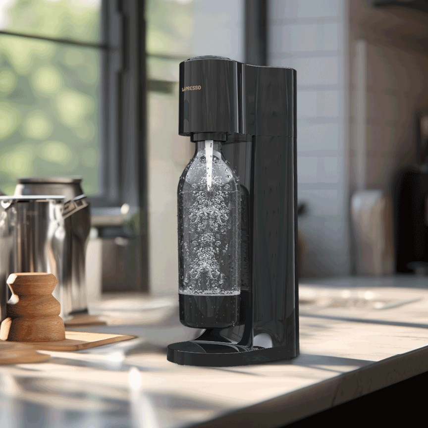LePresso Sparkling Water Instant Carbonation Machine