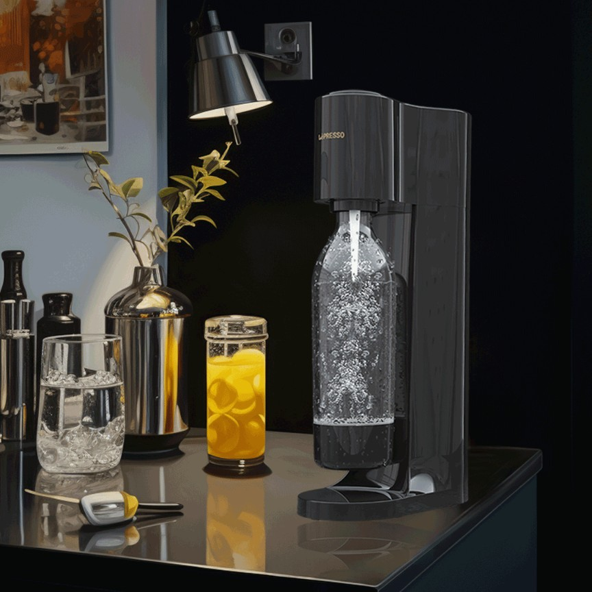 LePresso Sparkling Water Instant Carbonation Machine