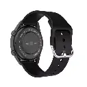 Xcell Classic-3Talk Smart Watch Black With Black Silicon Strap