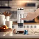 LePresso Stainless Steel Portable Espresso Maker