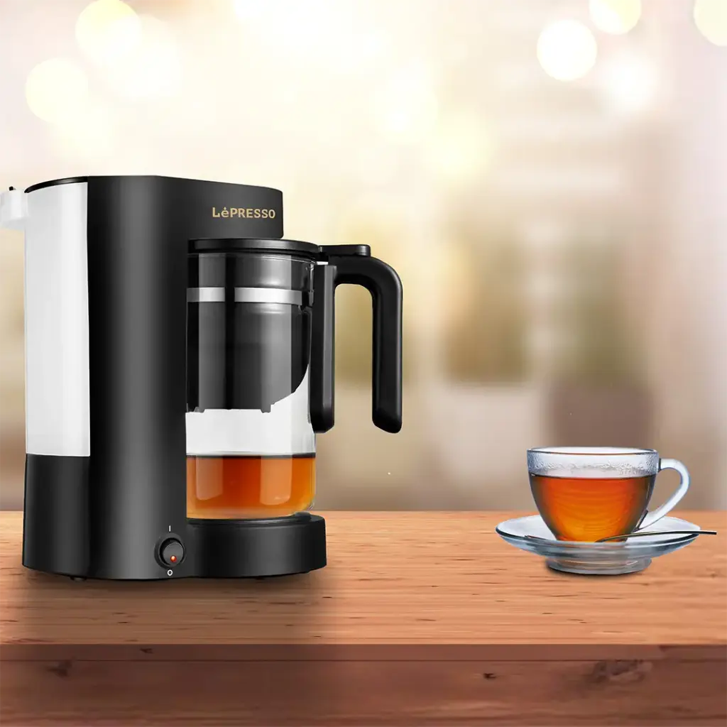 Lepresso Duo Brew Coffee and Tea Maker - Black